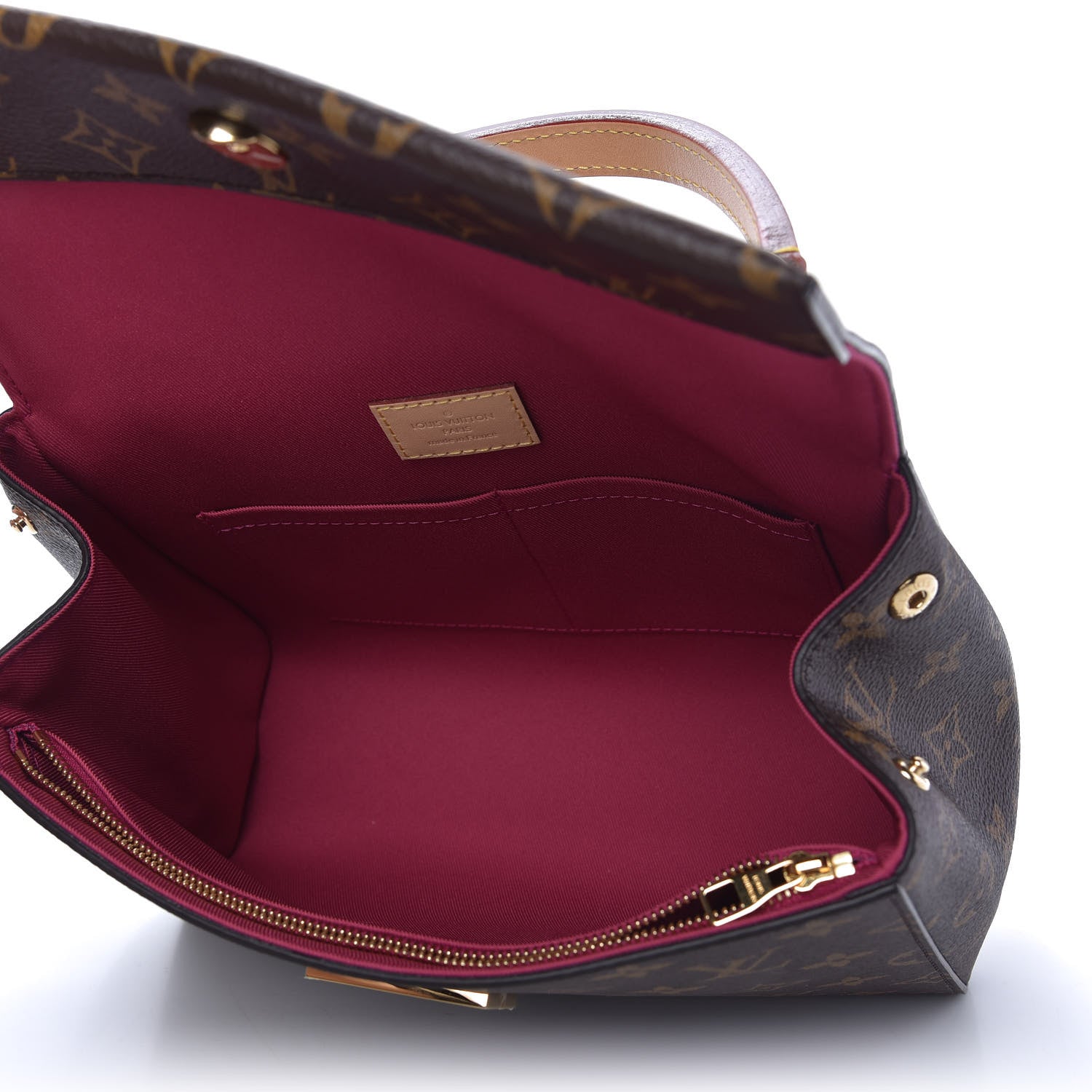 Louis Vuitton Monogram Cluny BB Bordeaux Fuchsia 5 of 9