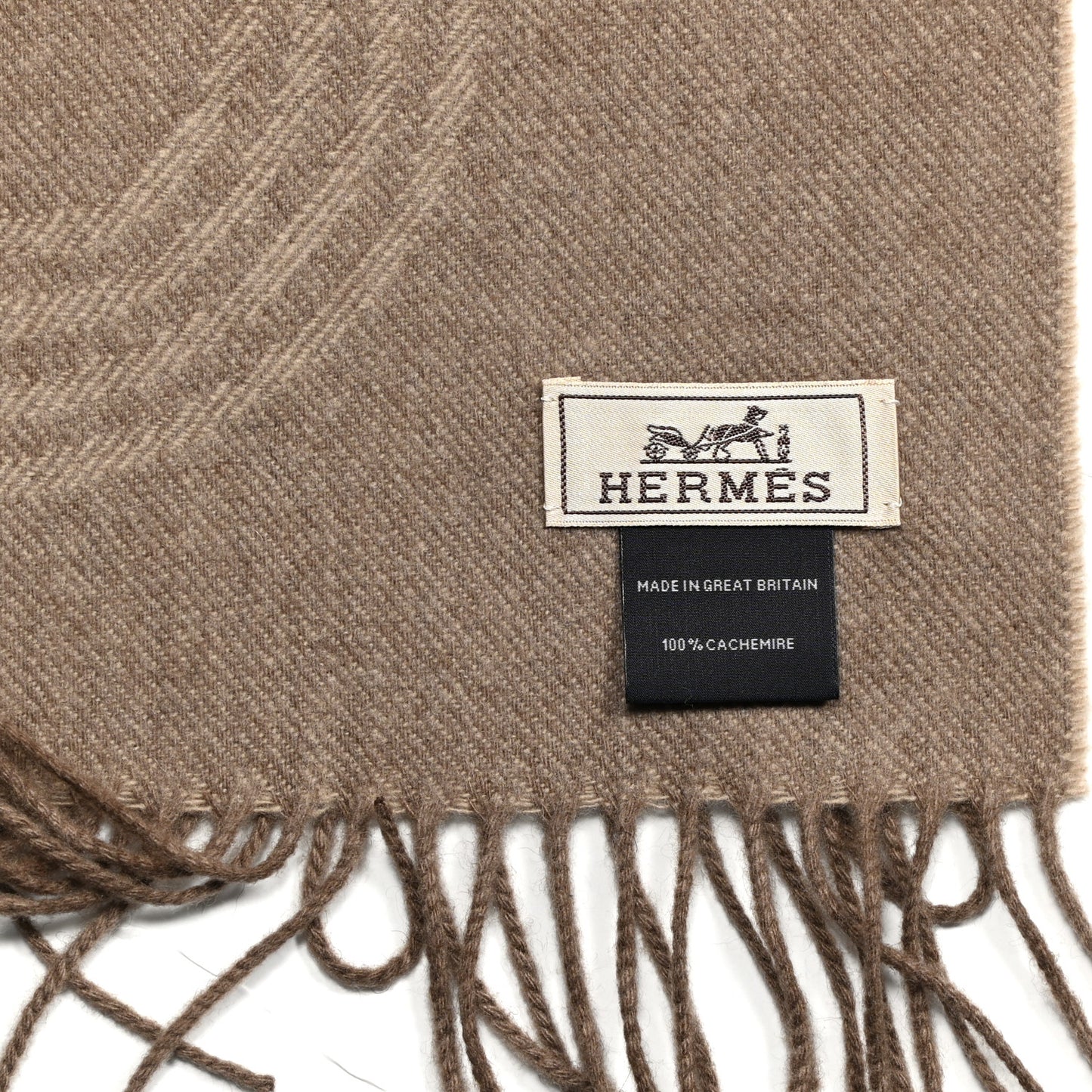 Cashmere Circuit 24 Faubourg Muffler Beige Ficelle