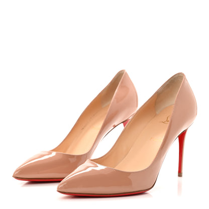 Louis Vuitton CHRISTIAN LOUBOUTIN Patent Pigalle Follies 85 Pumps 41 Nude 41 Nude 3 of 9
