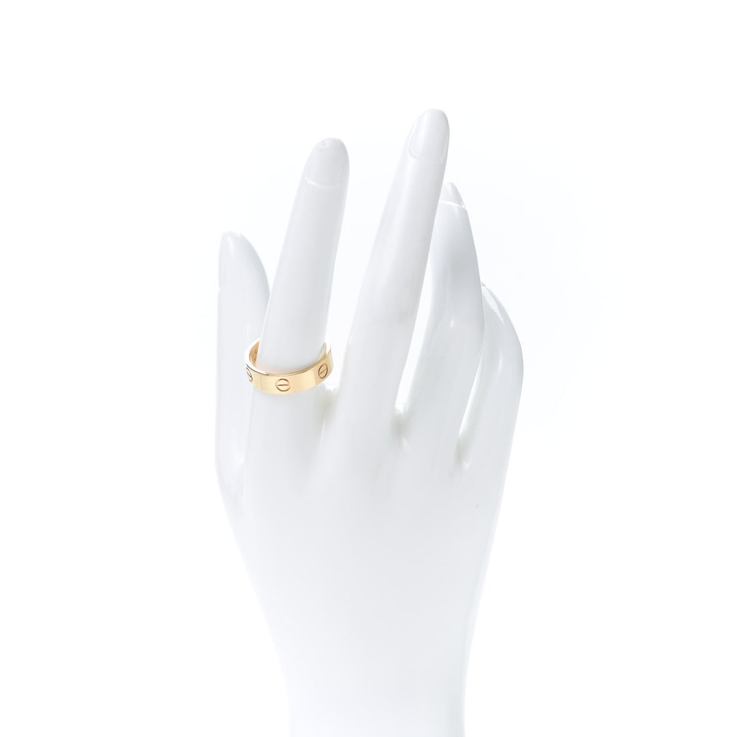 18K Yellow Gold 5.5mm LOVE Ring 61 9.5