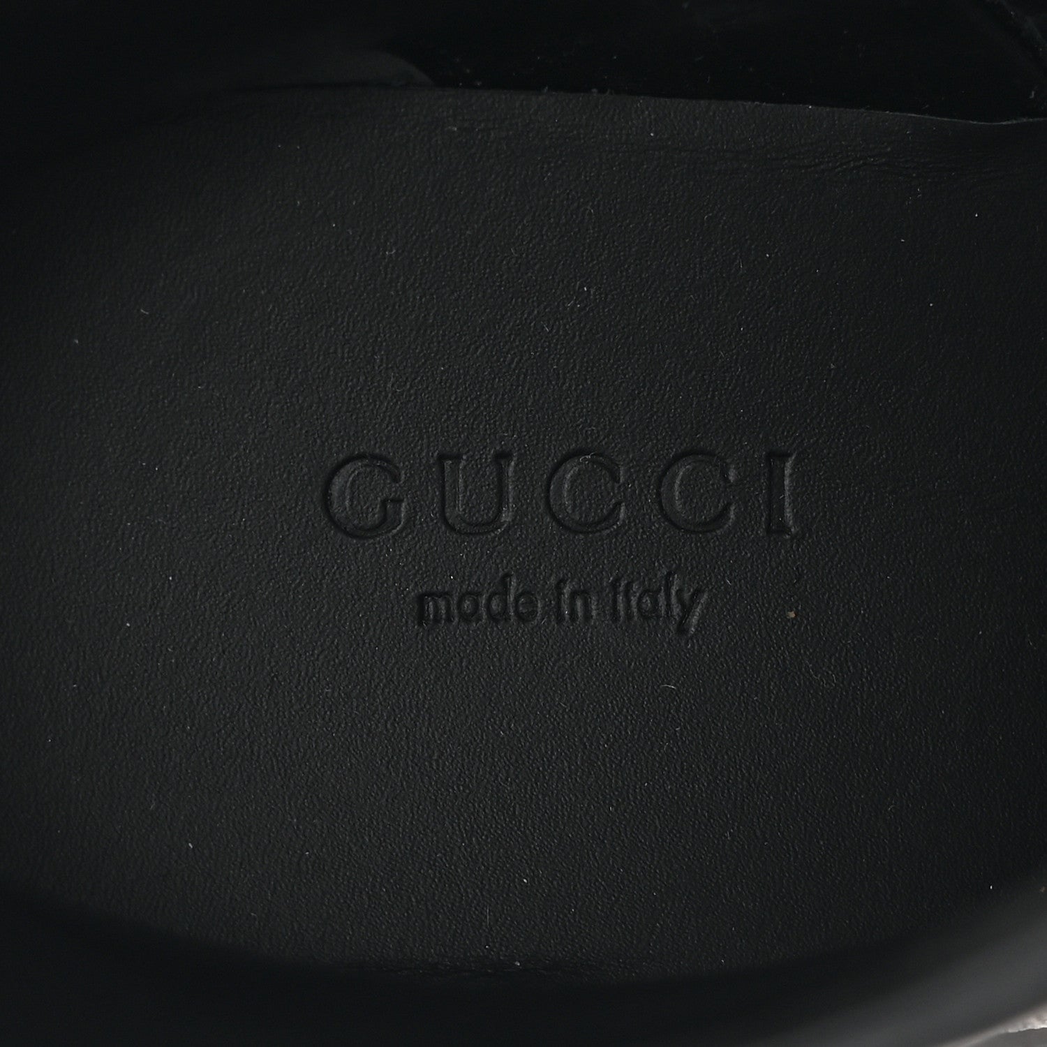 Gucci GG Supreme Monogram Magnum Calfskin Interlocking G Womens Lug Sole Ankle Boots 35.5 Beige Ebony Black 6 of 9