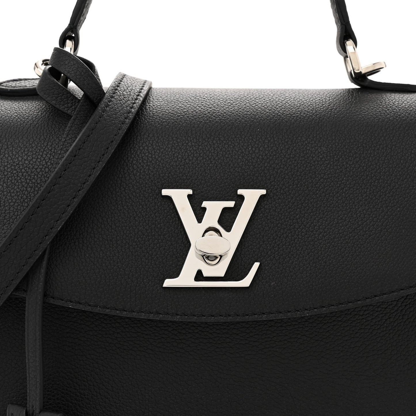 Calfskin Lockme Ever BB Black