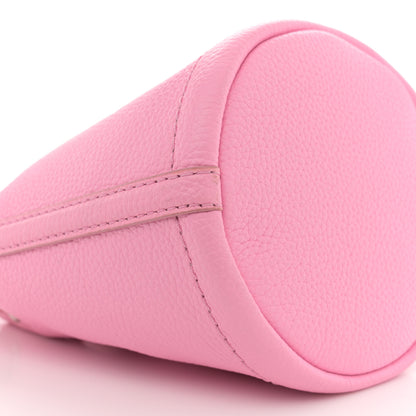 Marc Jacobs Grained Calfskin The Mini Bucket Bag Fluro Candy Pink 9 of 14