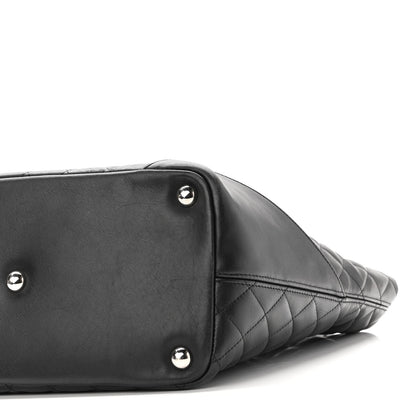 Chanel Calfskin Quilted Large Cambon Tote Black 10 of 11