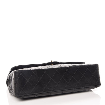 Chanel Lambskin Quilted Medium Double Flap Black 4 of 17