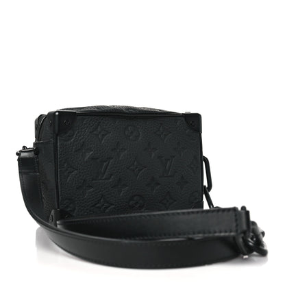 Louis Vuitton Taurillon Monogram Mini Soft Trunk Black 3 of 9