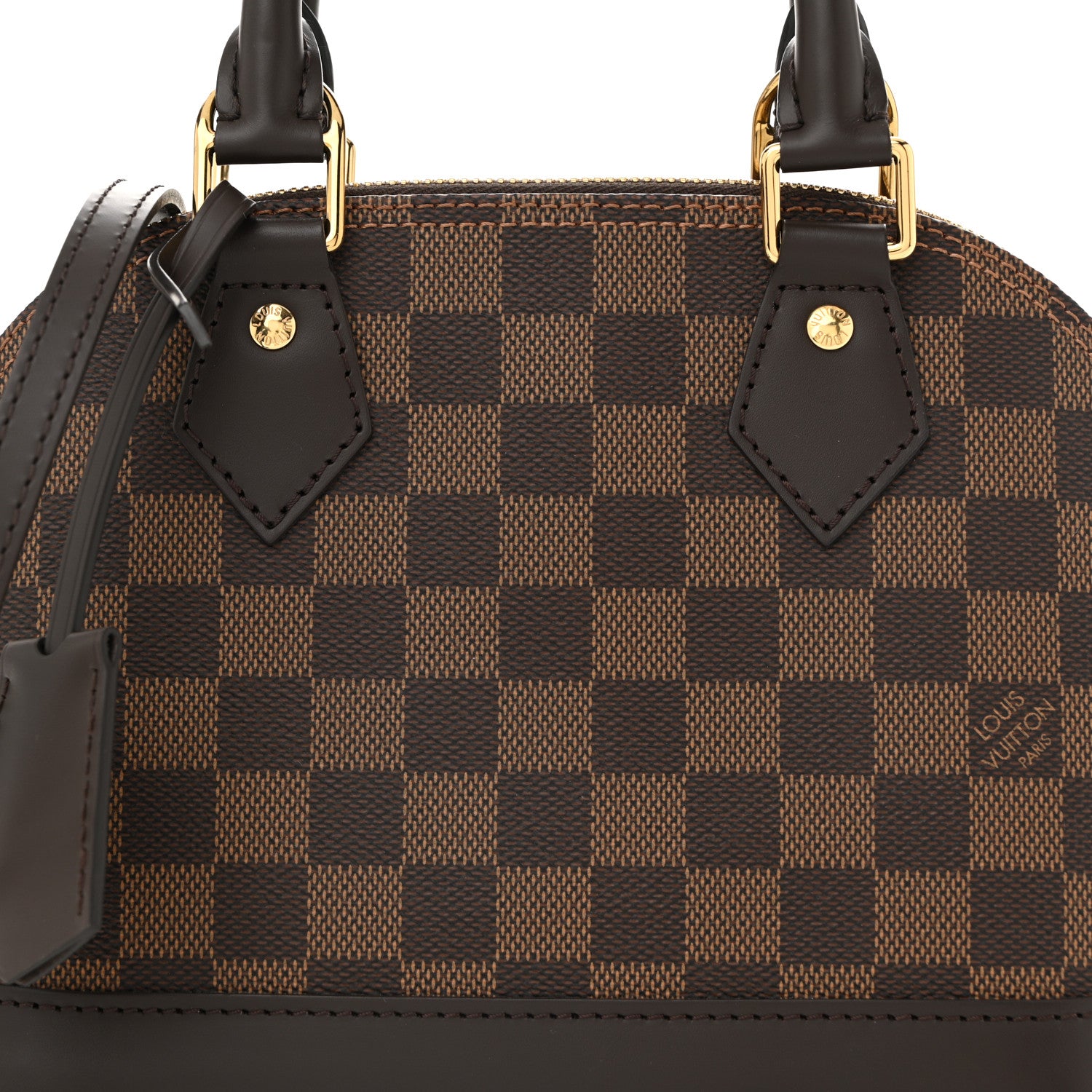 Louis Vuitton Damier Ebene Alma BB 7 of 10