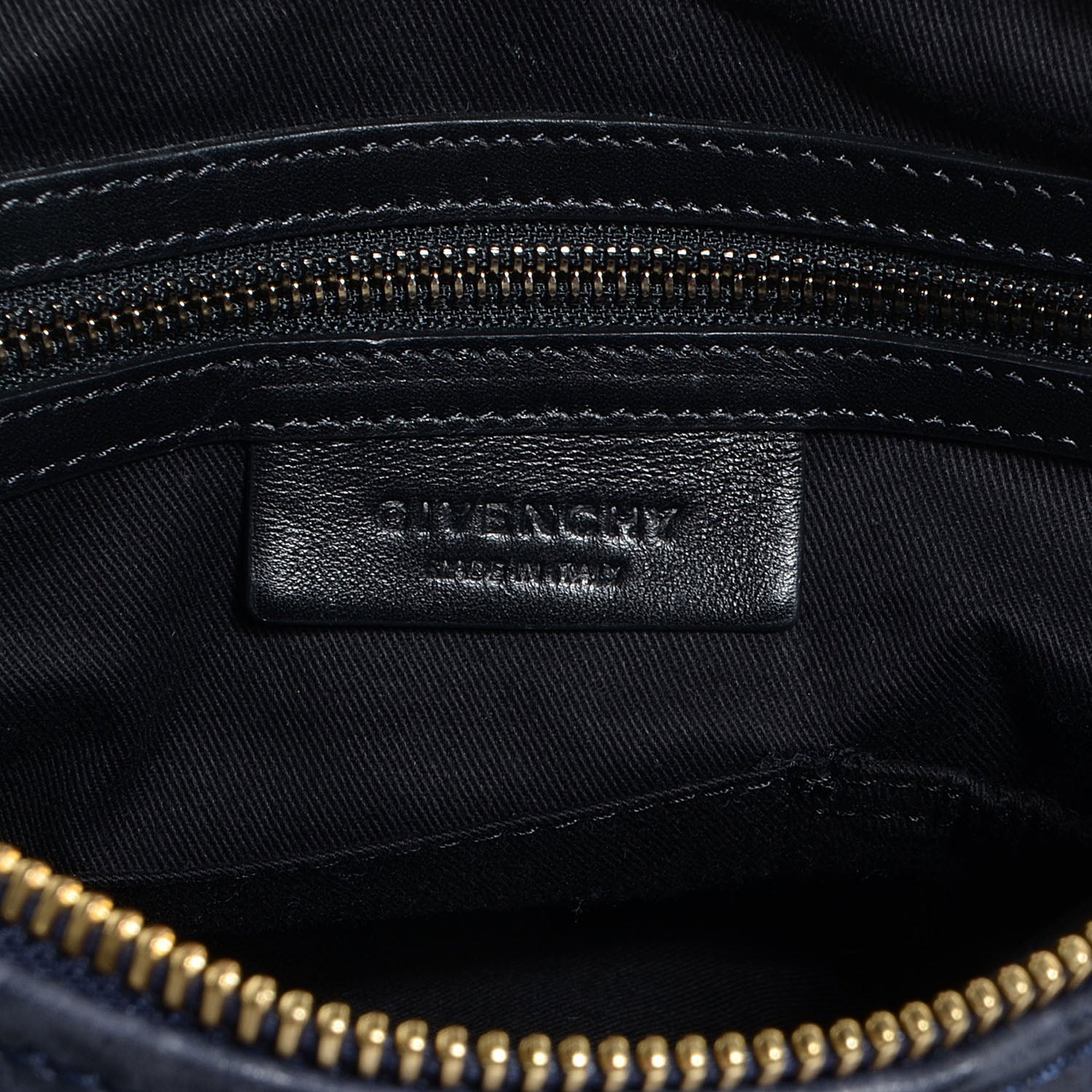 Givenchy Tumbled Sheepskin Medium Pandora Navy 6 of 10