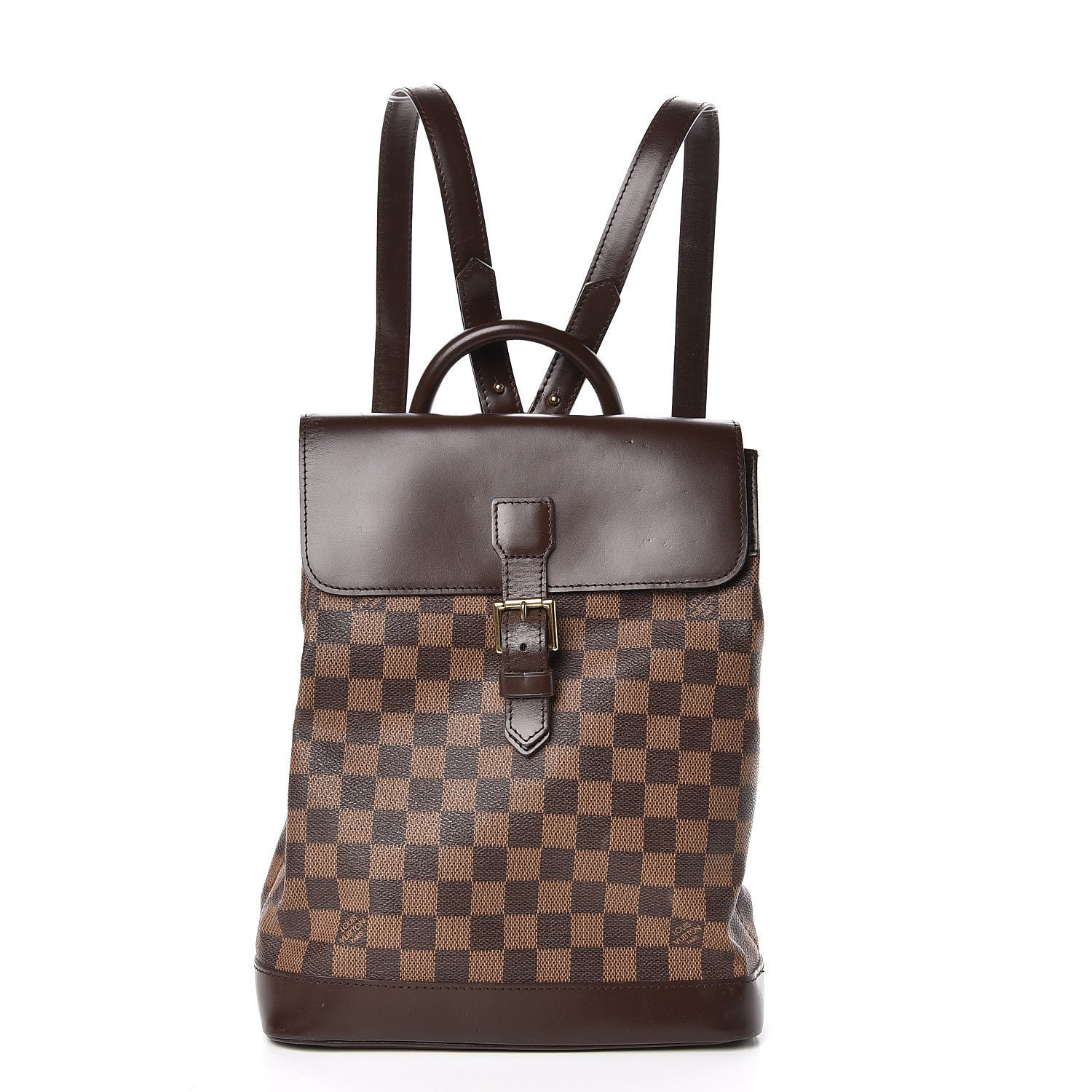 Louis Vuitton Damier Ebene Soho Backpack 1 of 11
