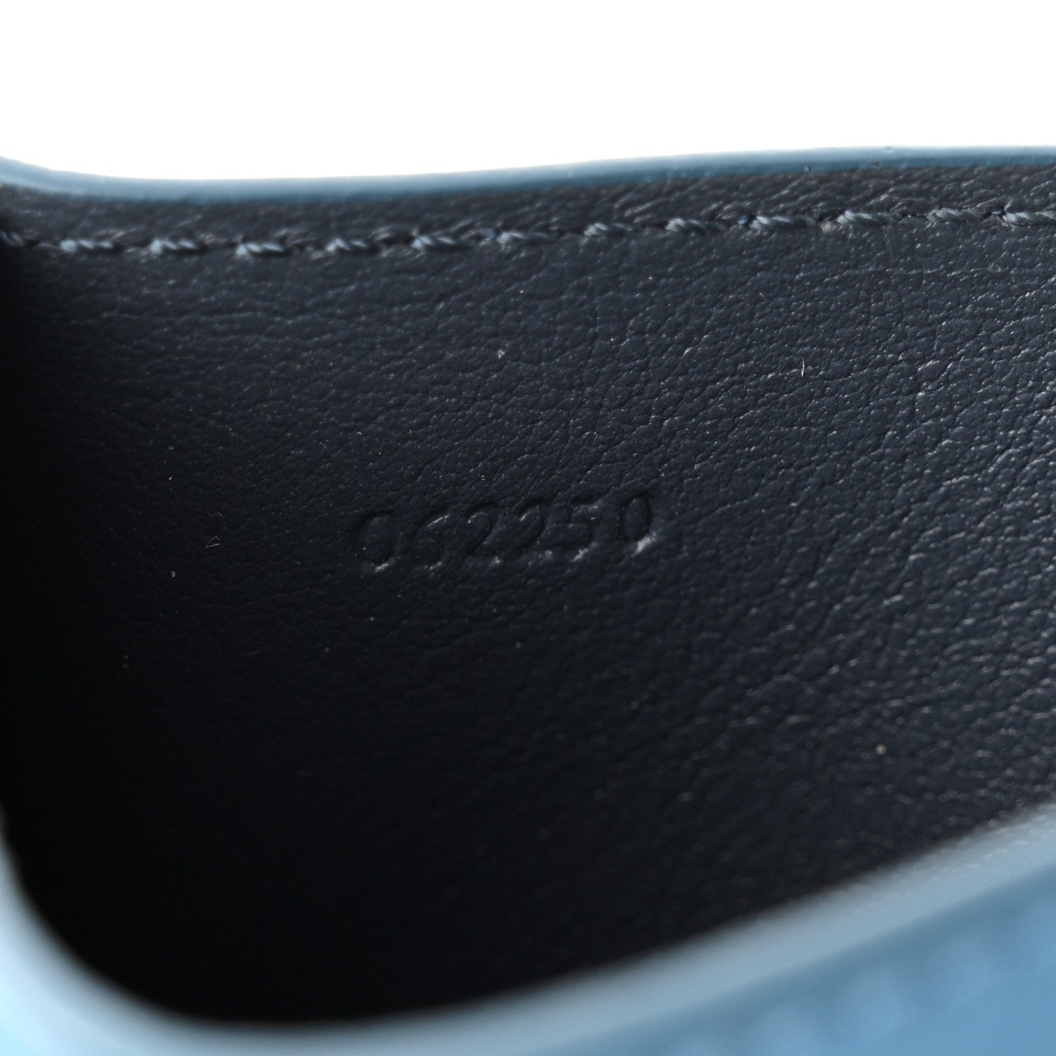 Loewe X HOWL'S MOVING CASTLE Calfskin Turnip Head Card Holder Sea