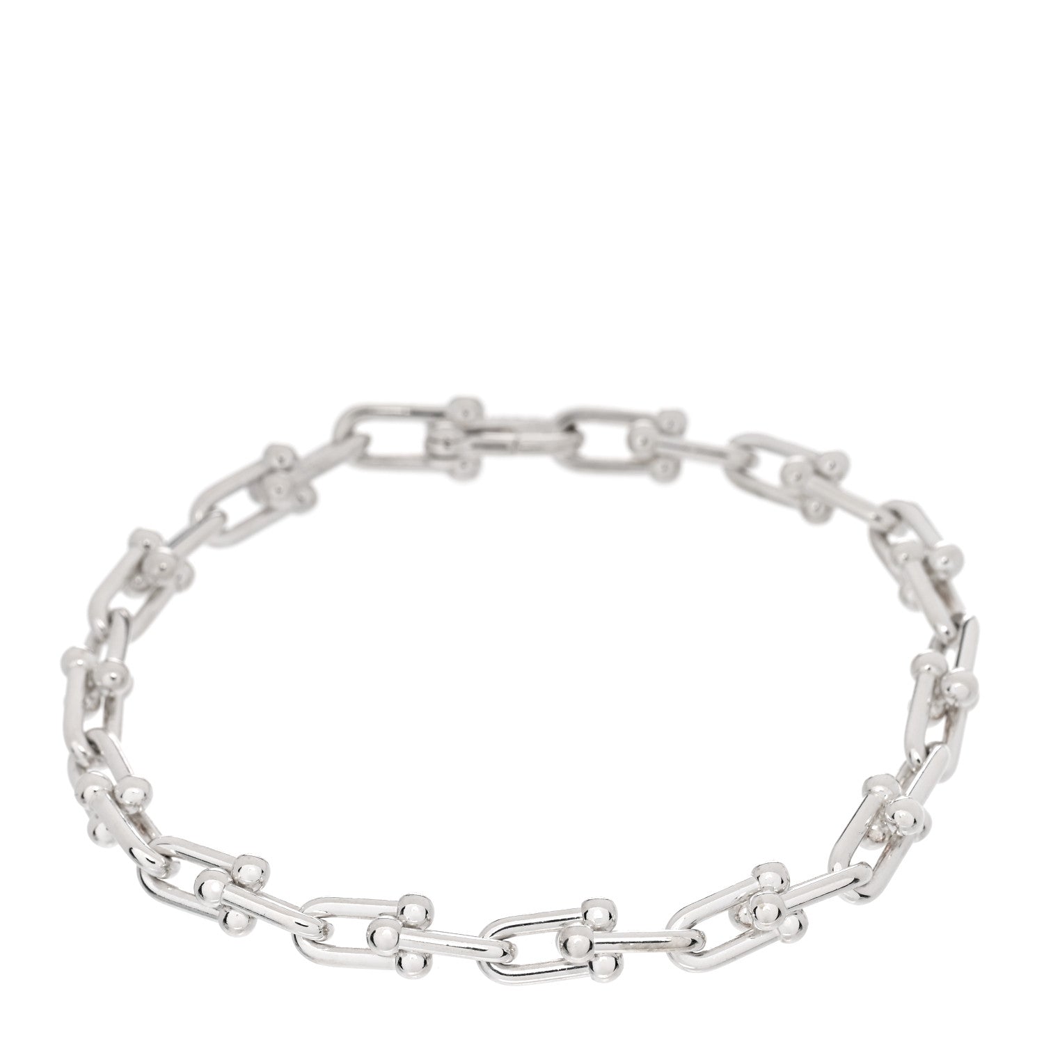 Tiffany Sterling Silver Small HardWear Link Bracelet 1 of 3