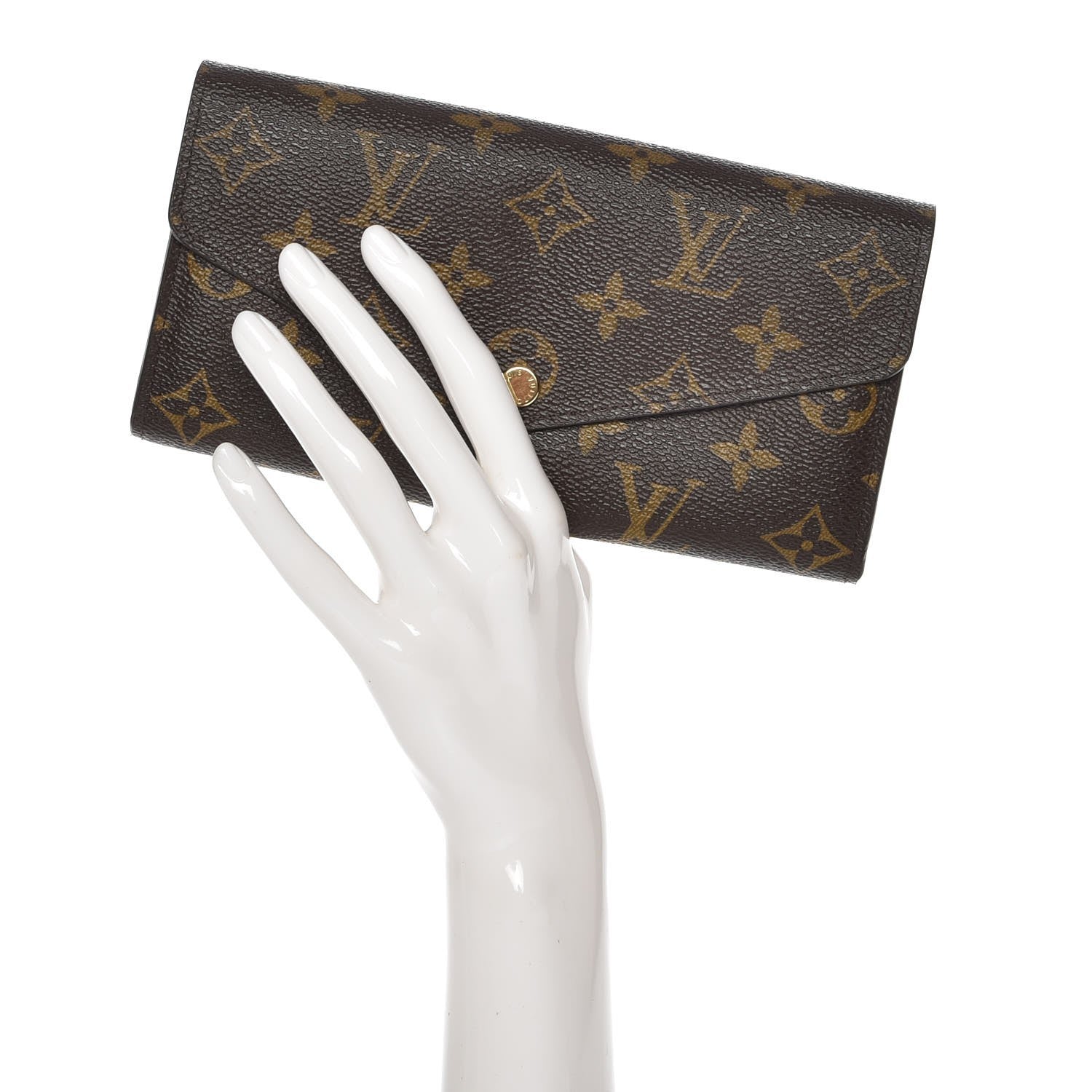 Louis Vuitton Monogram Sarah Wallet NM 2 of 7