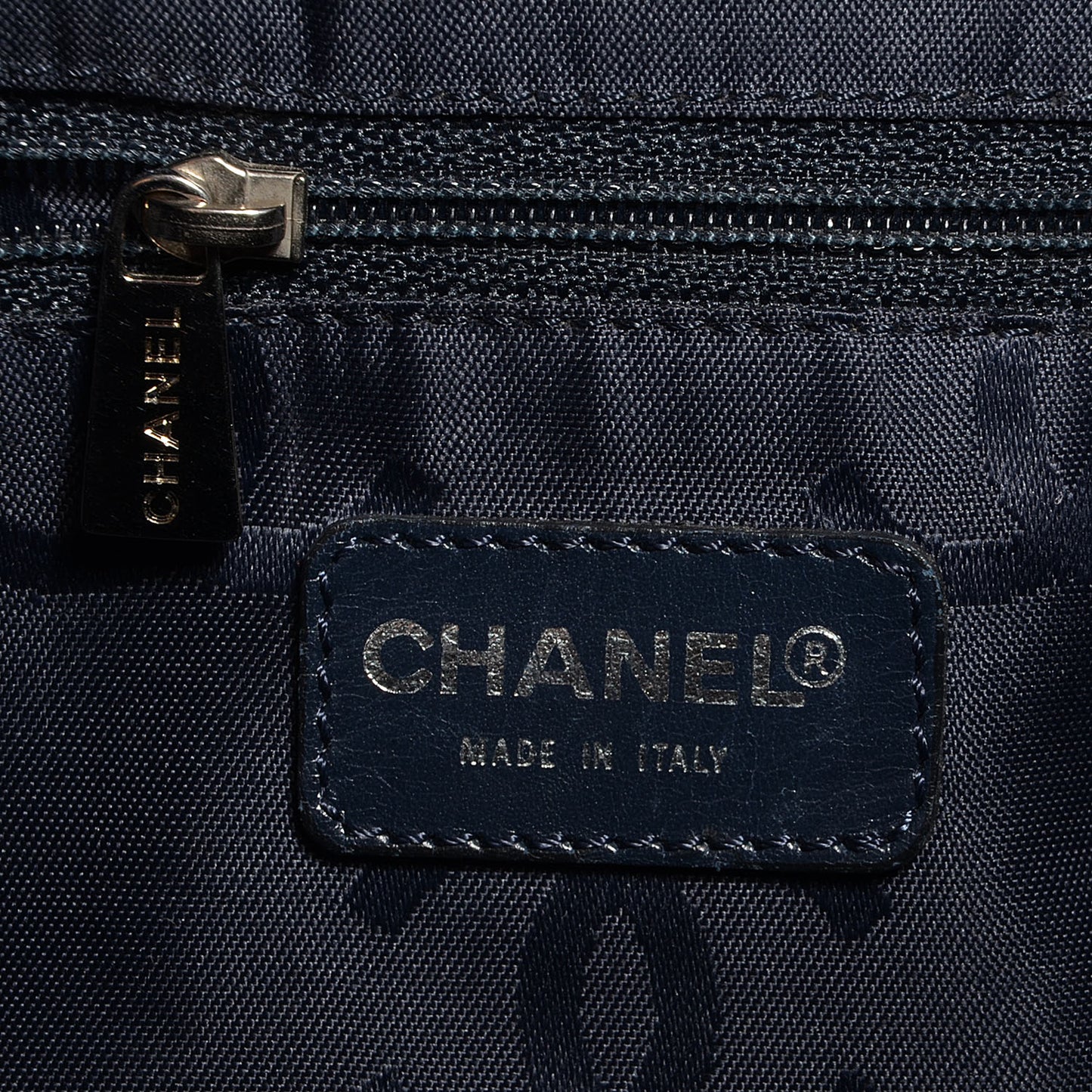 Denim CC Hobo Dark Blue
