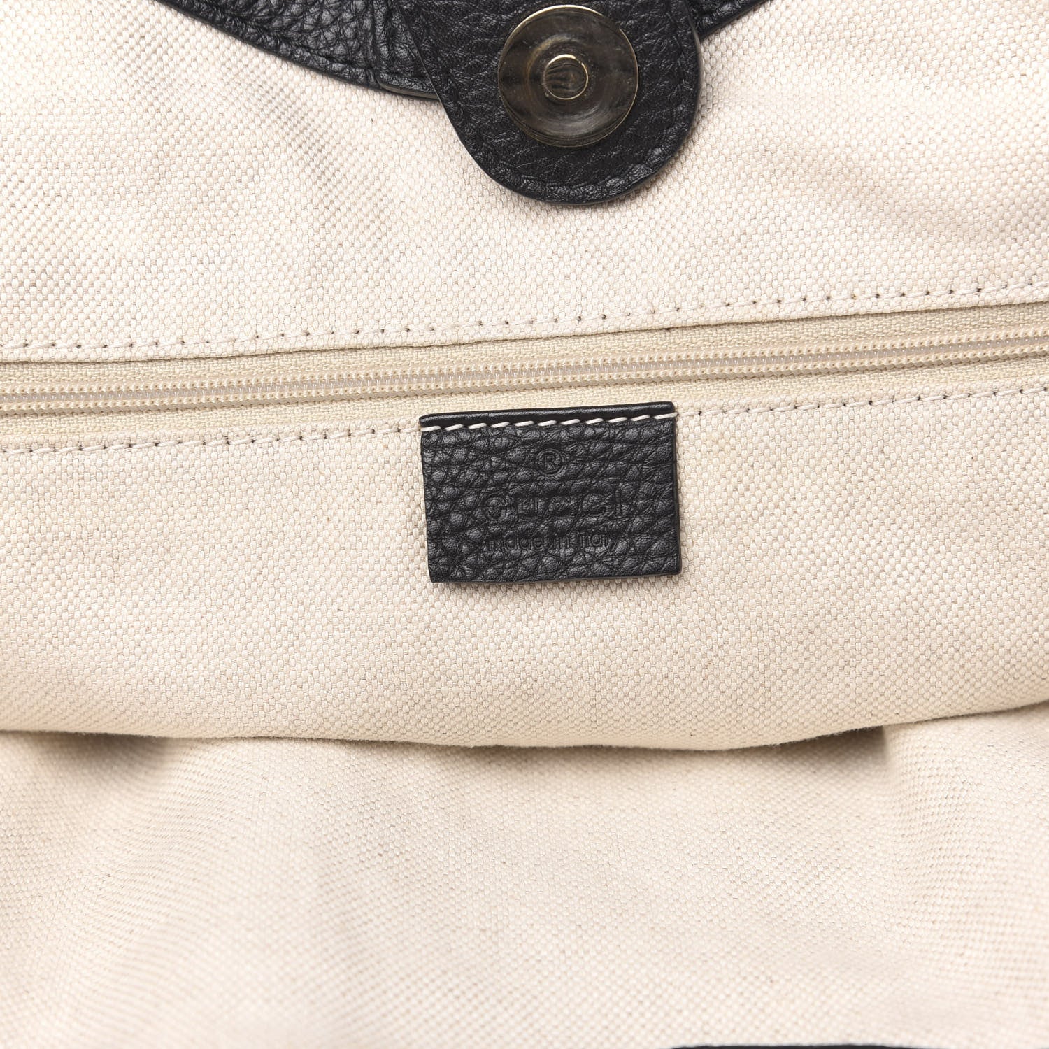 Gucci Calfskin Medium Sukey Tote Black 5 of 10