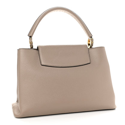 Louis Vuitton Taurillon Capucines MM Galet 3 of 8