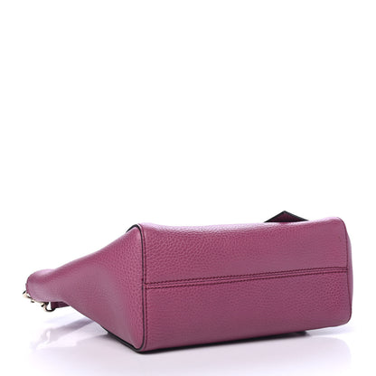 Gucci Dollar Calfskin Mini Swing Top Handle Bag Peonia Flower 3 of 4