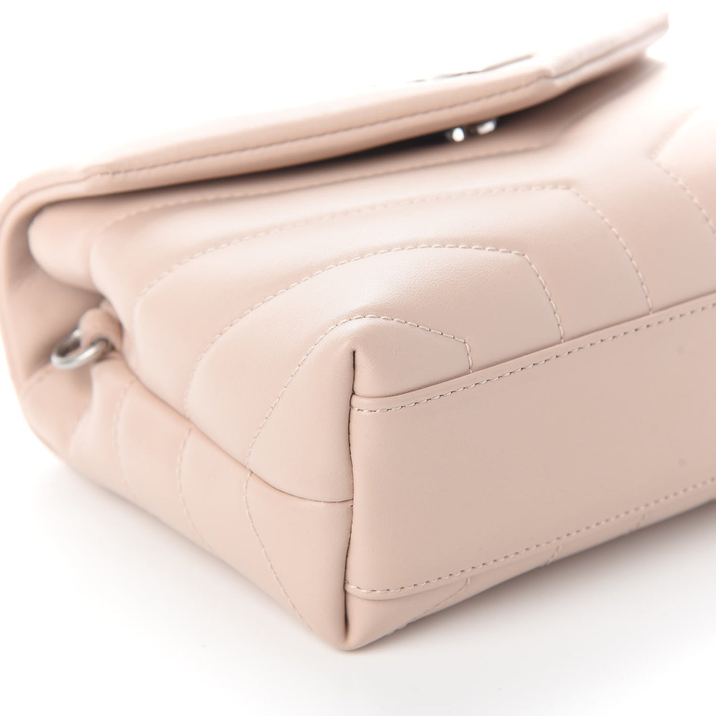 Calfskin Y Quilted Monogram Toy Loulou Satchel Marble Pink