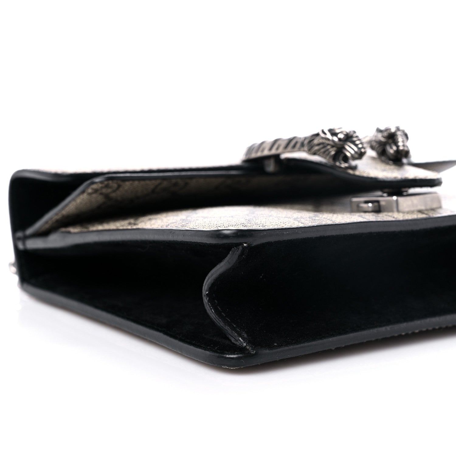 Gucci GG Supreme Monogram Mini Dionysus Shoulder Bag Black 8 of 11