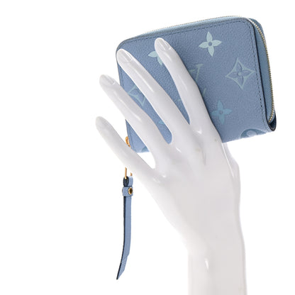 Louis Vuitton Empreinte Monogram Giant By The Pool Zippy Coin Purse Summer Blue 2 of 10