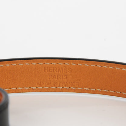 Hermes Chamonix Kelly Double Tour Bracelet S Black 5 of 8