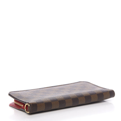 Louis Vuitton Damier Ebene Insolite Wallet Rouge 4 of 6