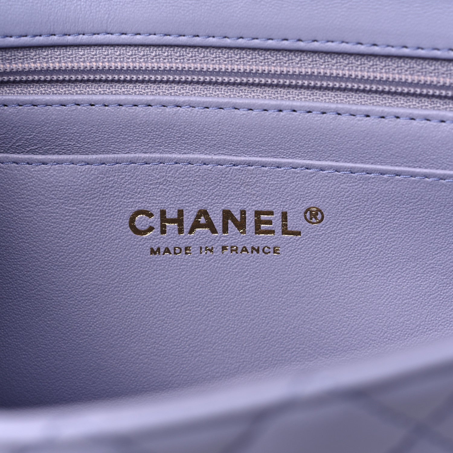 Chanel Lambskin Quilted Mini Top Handle Rectangular Flap Light Purple 6 of 9