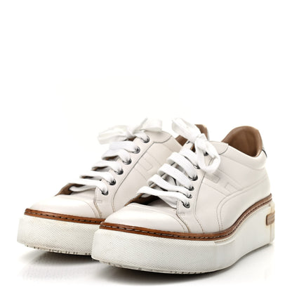 Hermes Calfskin Polo Sneakers 39 White 3 of 10
