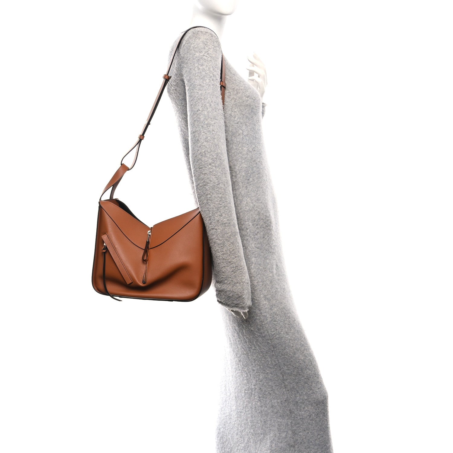 Loewe Calfskin Small Hammock Shoulder Bag Tan 2 of 10