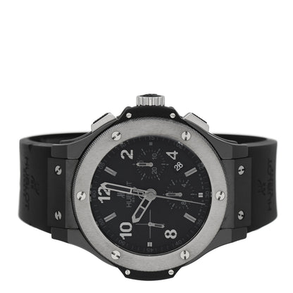 Hublot Ceramic Tungsten Rubber 44mm Big Bang Ice Bang Chronograph Automatic Watch Black 301.CK.1140.RX 2 of 5