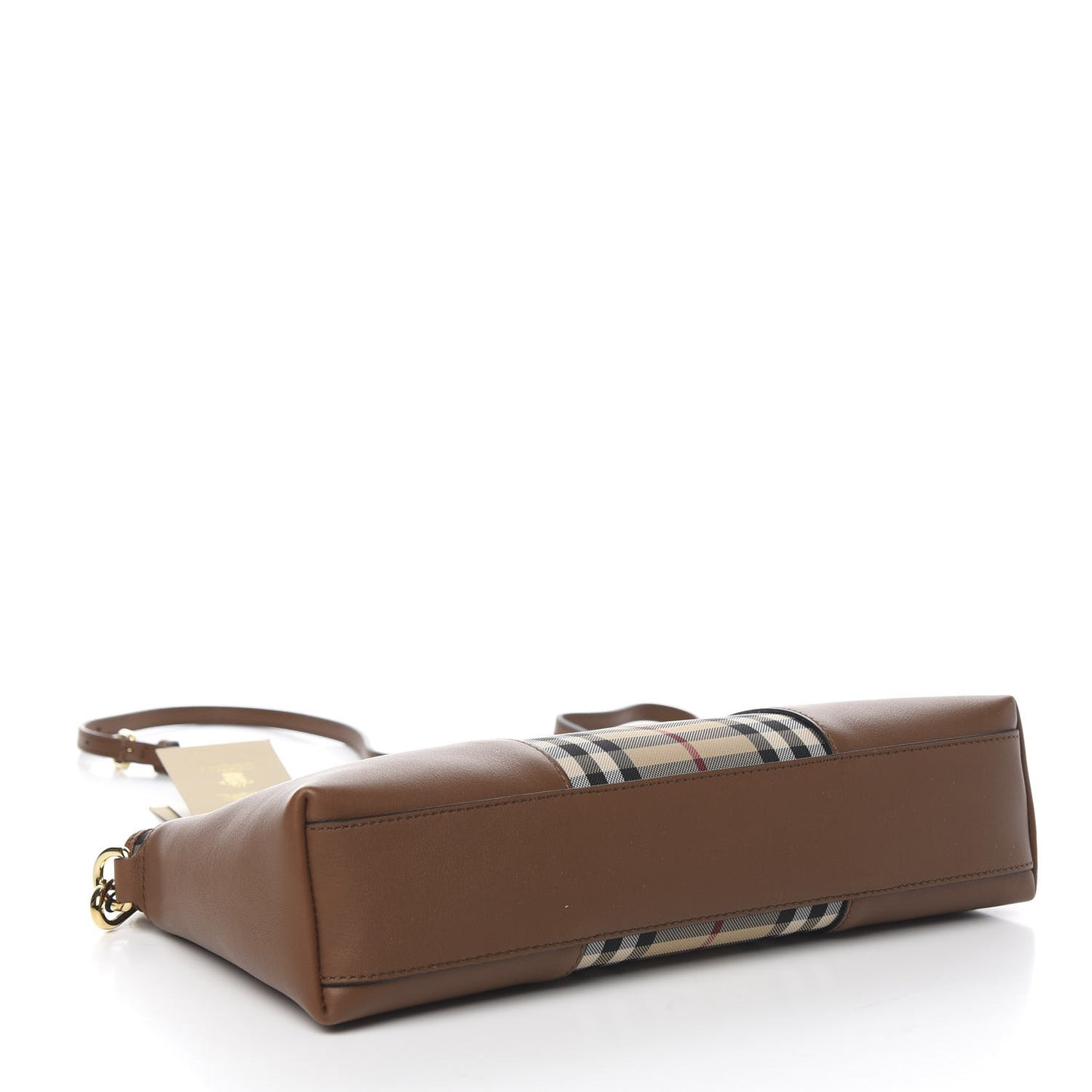 Horseferry Check Small Chichester Crossbody Clutch Bag Honey Tan