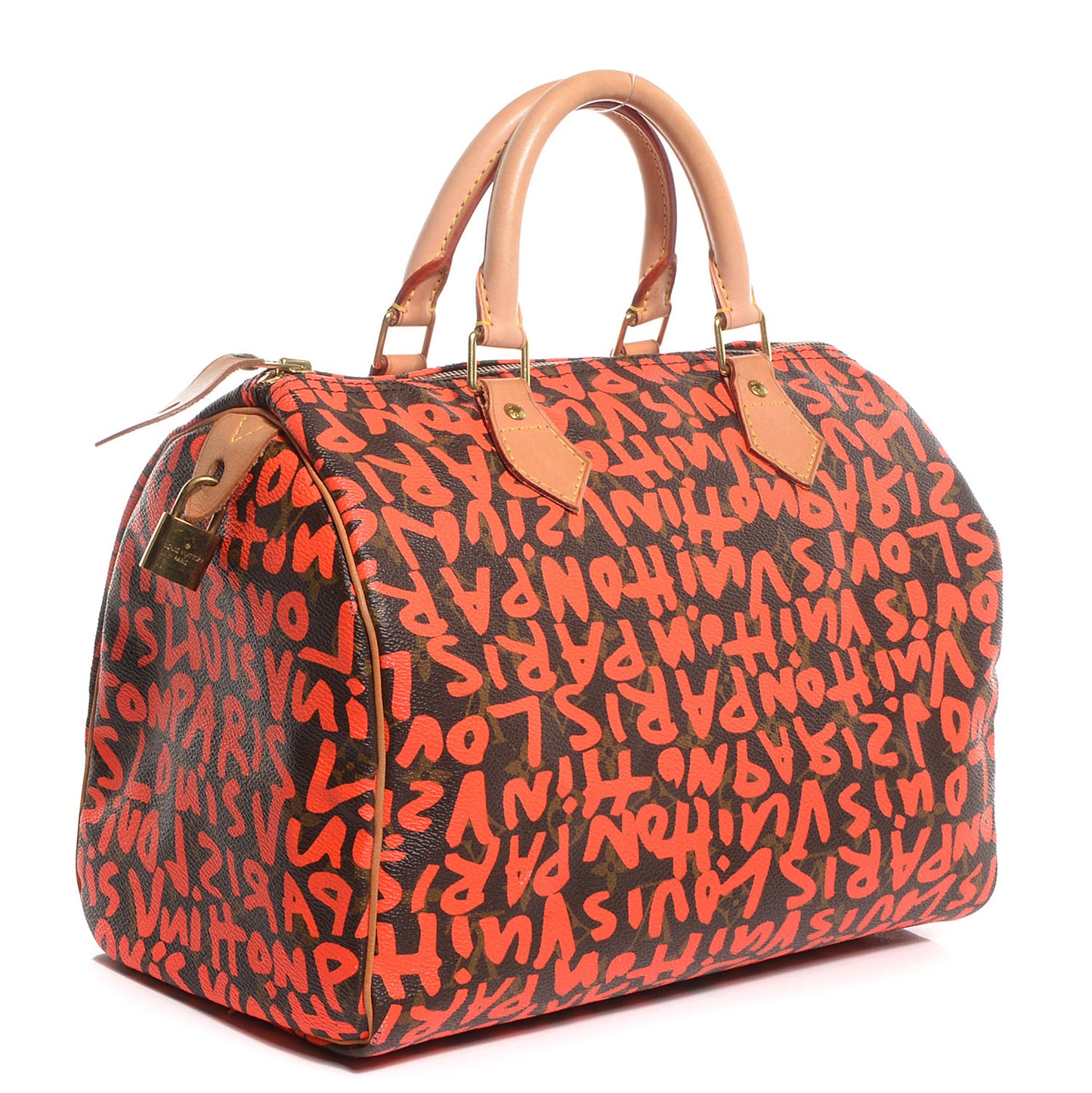 Monogram Graffiti Speedy 30 Orange