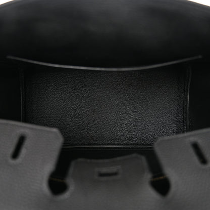 Hermes Togo Birkin 25 Black 5 of 11