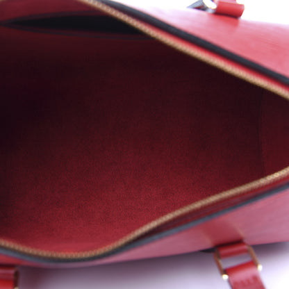 Louis Vuitton Epi Soufflot Castillan Red 4 of 8