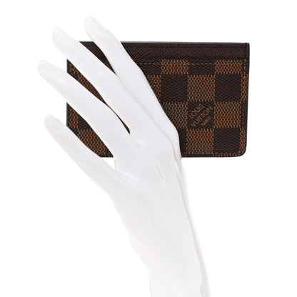 Louis Vuitton Damier Ebene Card Holder 2 of 6
