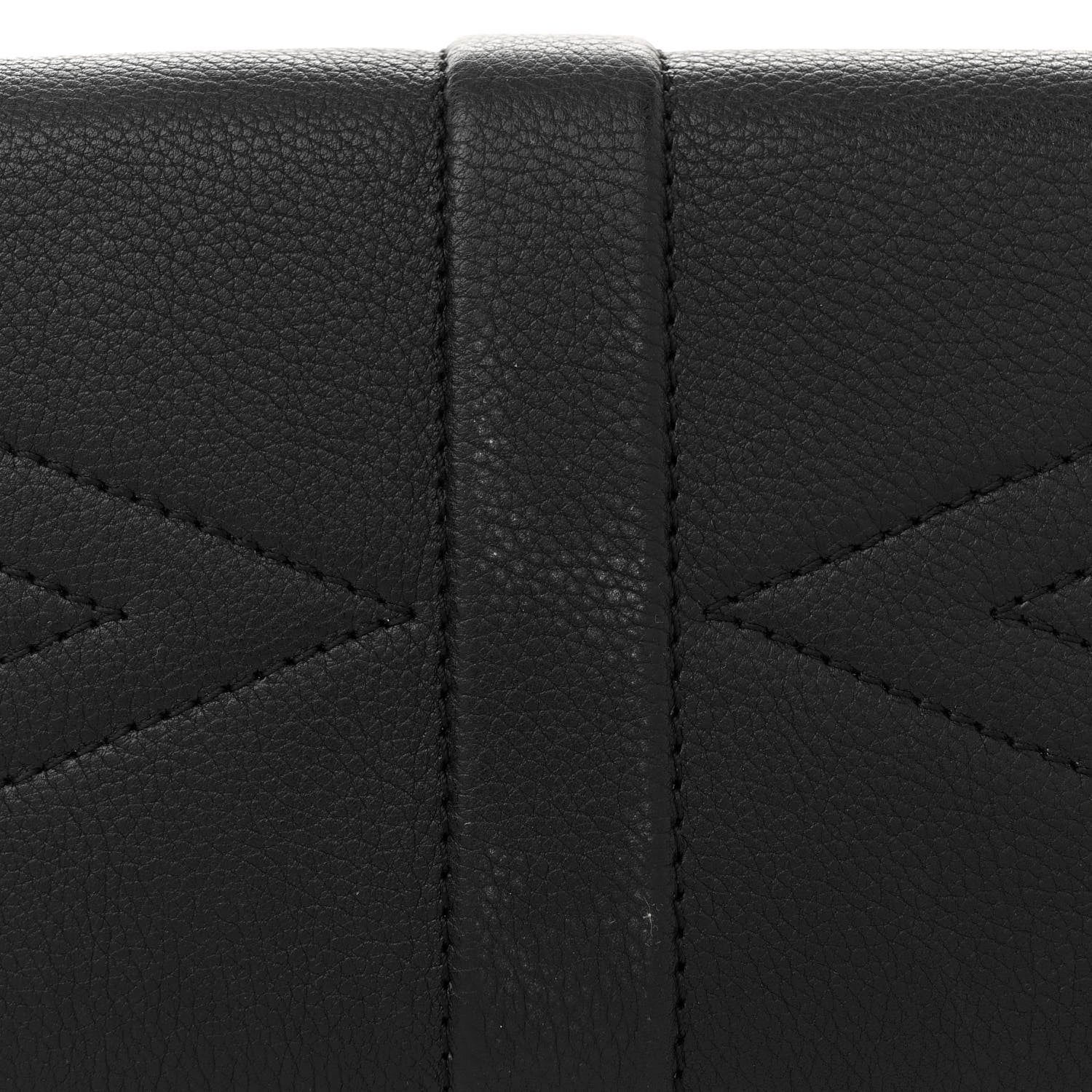 Louis Vuitton Grained Smooth Calfskin Rose Des Vents MM Black 10 of 11