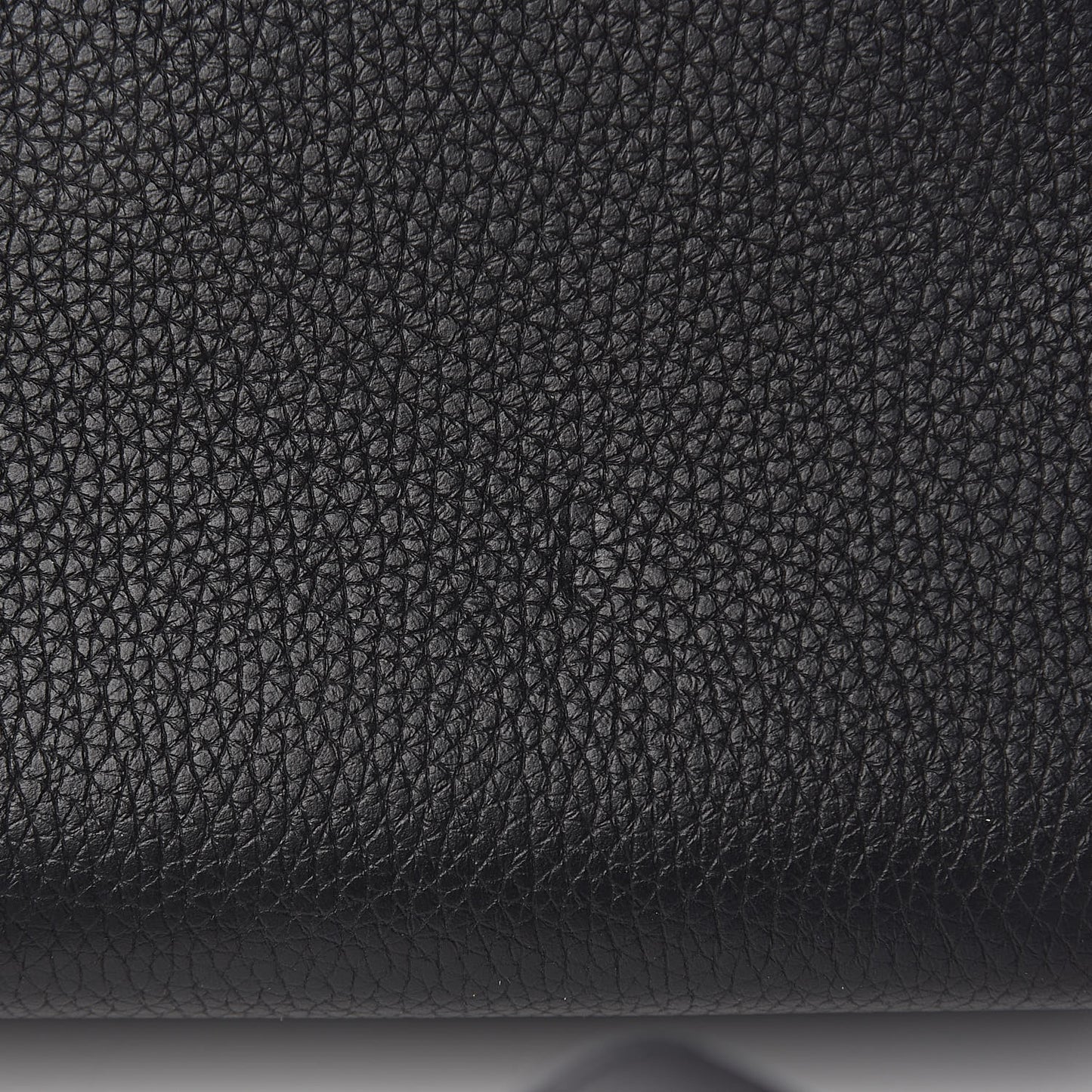 Grained Calfskin Mini Diorever Flap Black