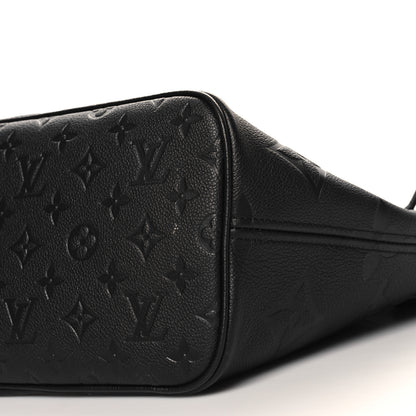 Louis Vuitton Empreinte Monogram Giant Neverfull MM Black 9 of 9