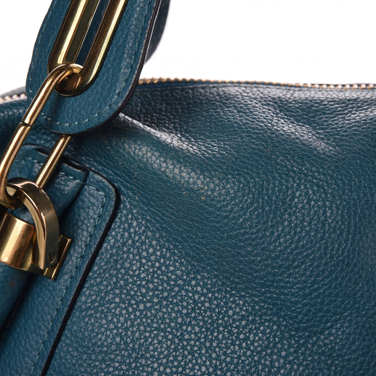 Calfskin Medium Paraty Peacock Blue