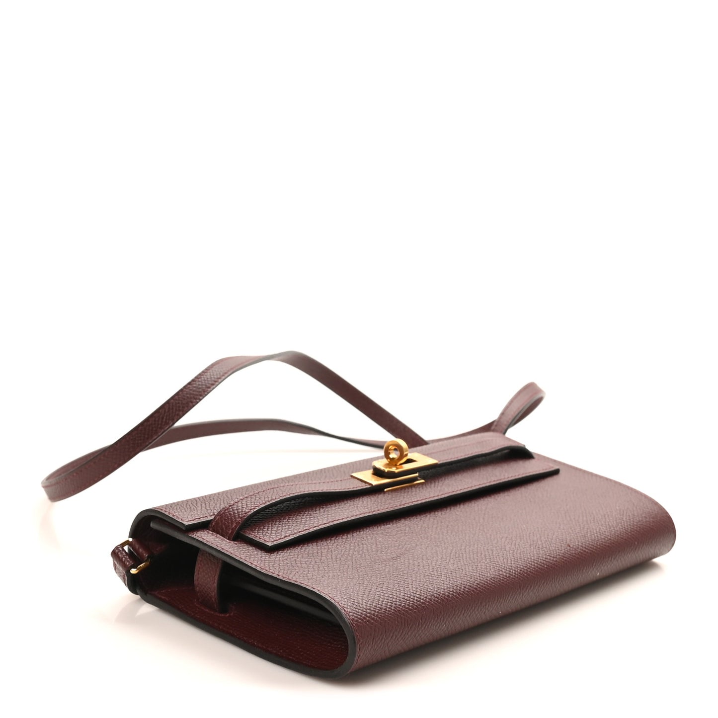 Epsom Kelly Wallet To Go Rouge Sellier