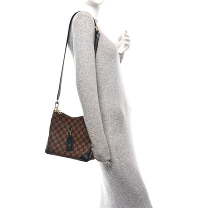 Louis Vuitton Damier Ebene Odeon PM Black 2 of 9