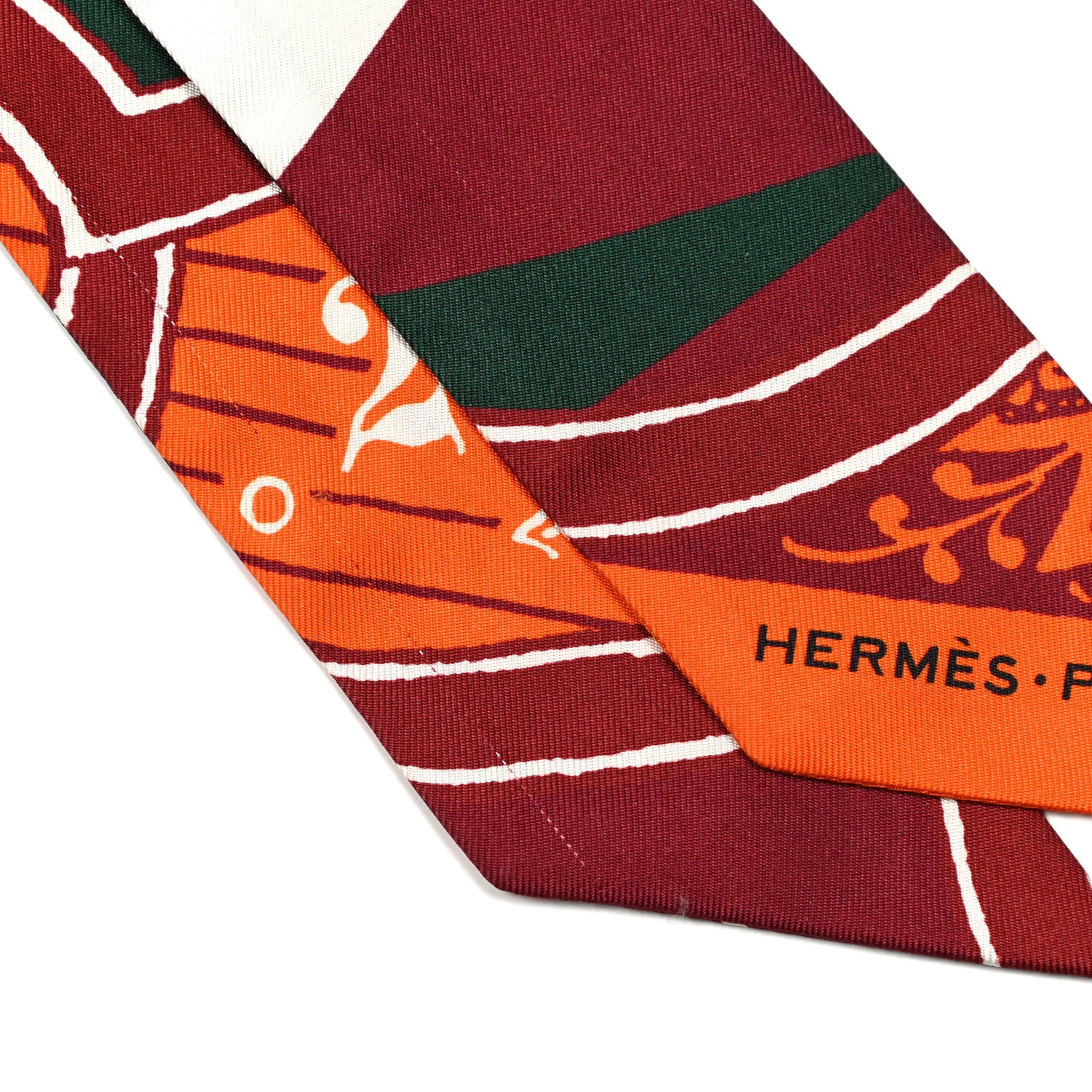 Hermes Silk Jeu de Soie Uniforme Twilly 6 of 6