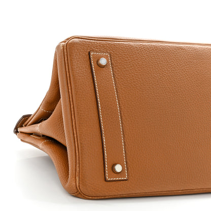 Hermes Togo JPG Shoulder Birkin II 42 Gold 9 of 16