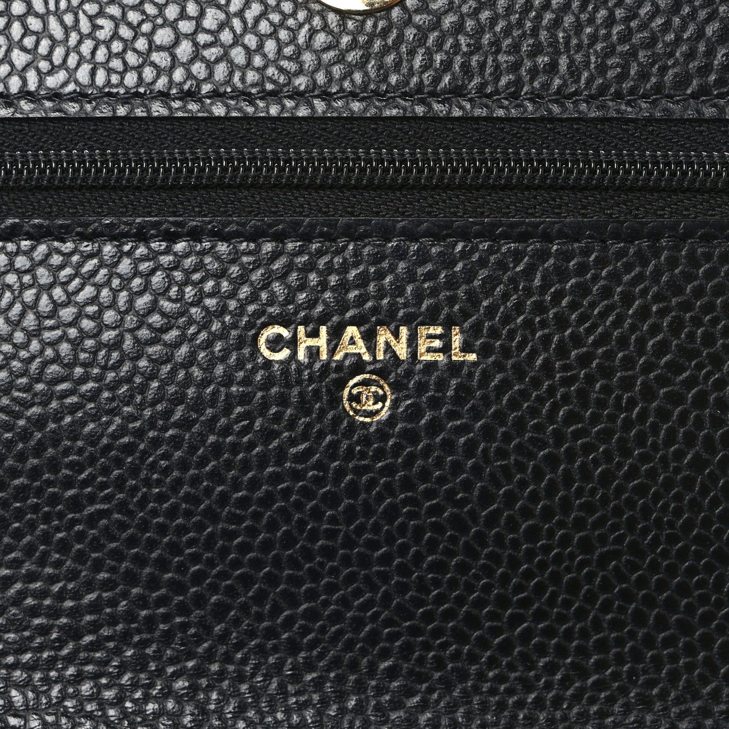 Chanel Caviar Quilted Wallet on Chain WOC Black 6 of 9