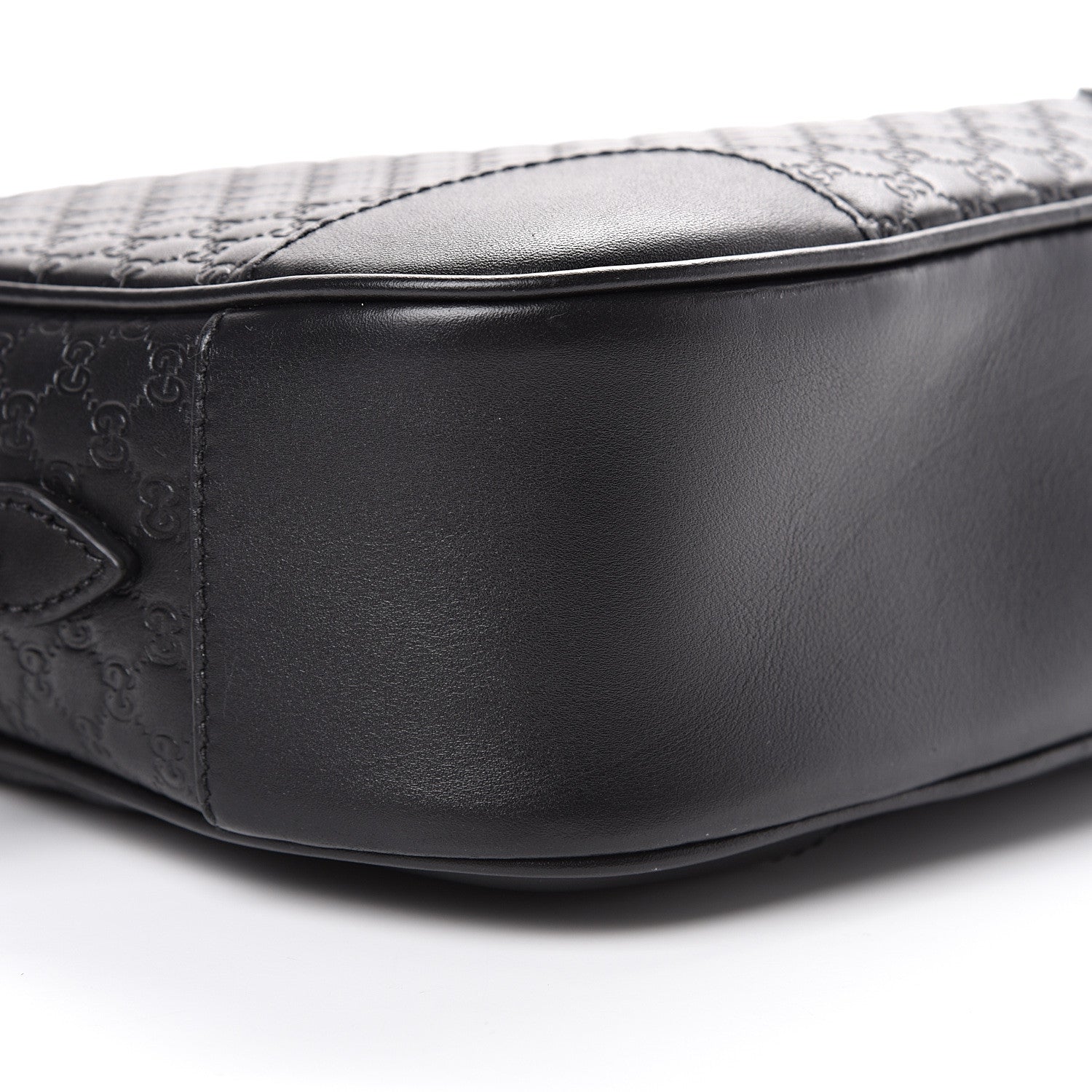 Gucci Microguccissima Mini Bree Messenger Bag Black 8 of 9