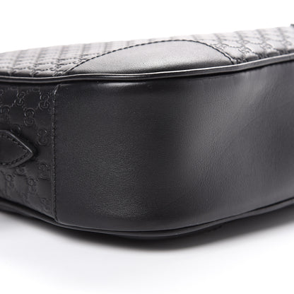 Gucci Microguccissima Mini Bree Messenger Bag Black 8 of 9