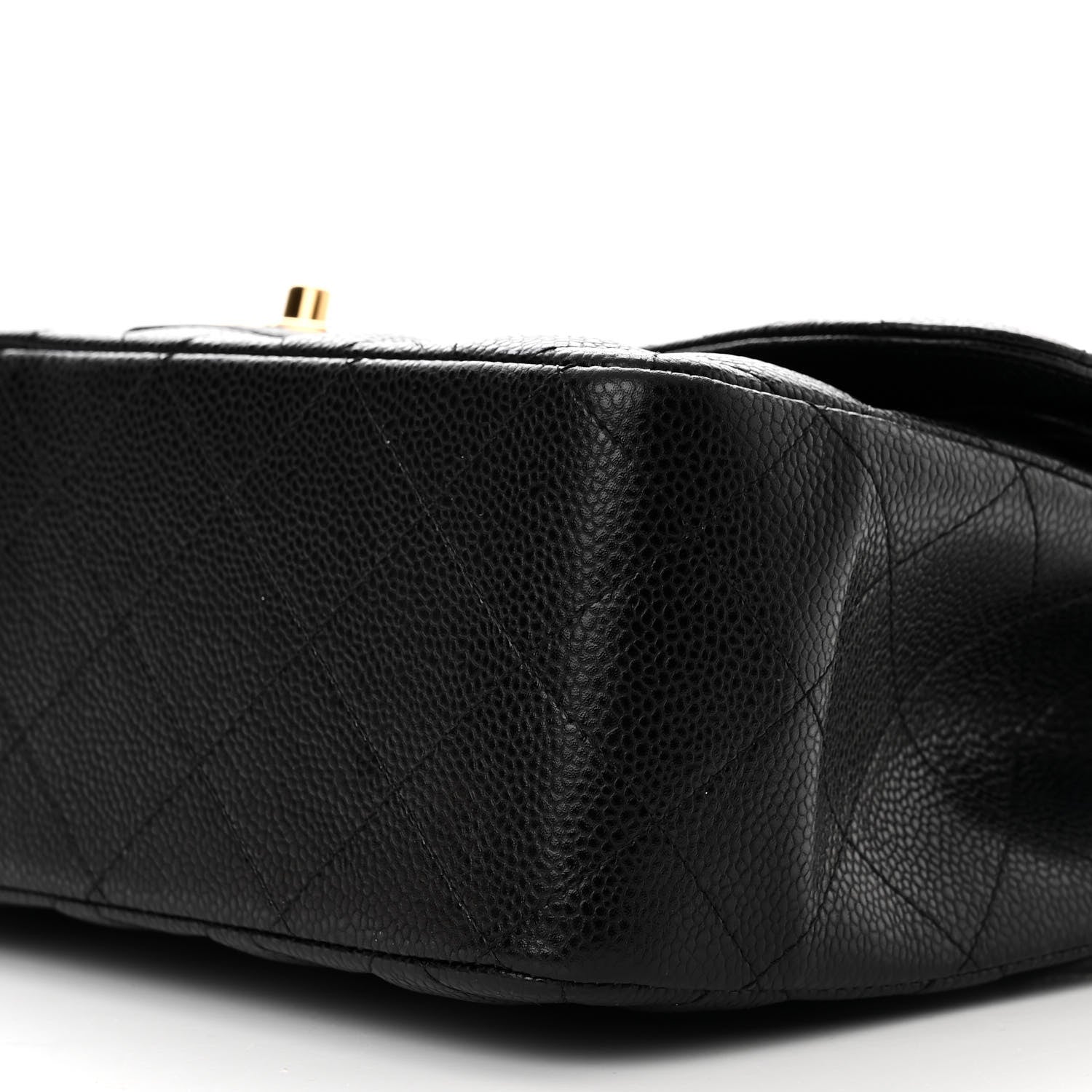 Chanel Caviar Quilted Jumbo Double Flap Black 10 of 16