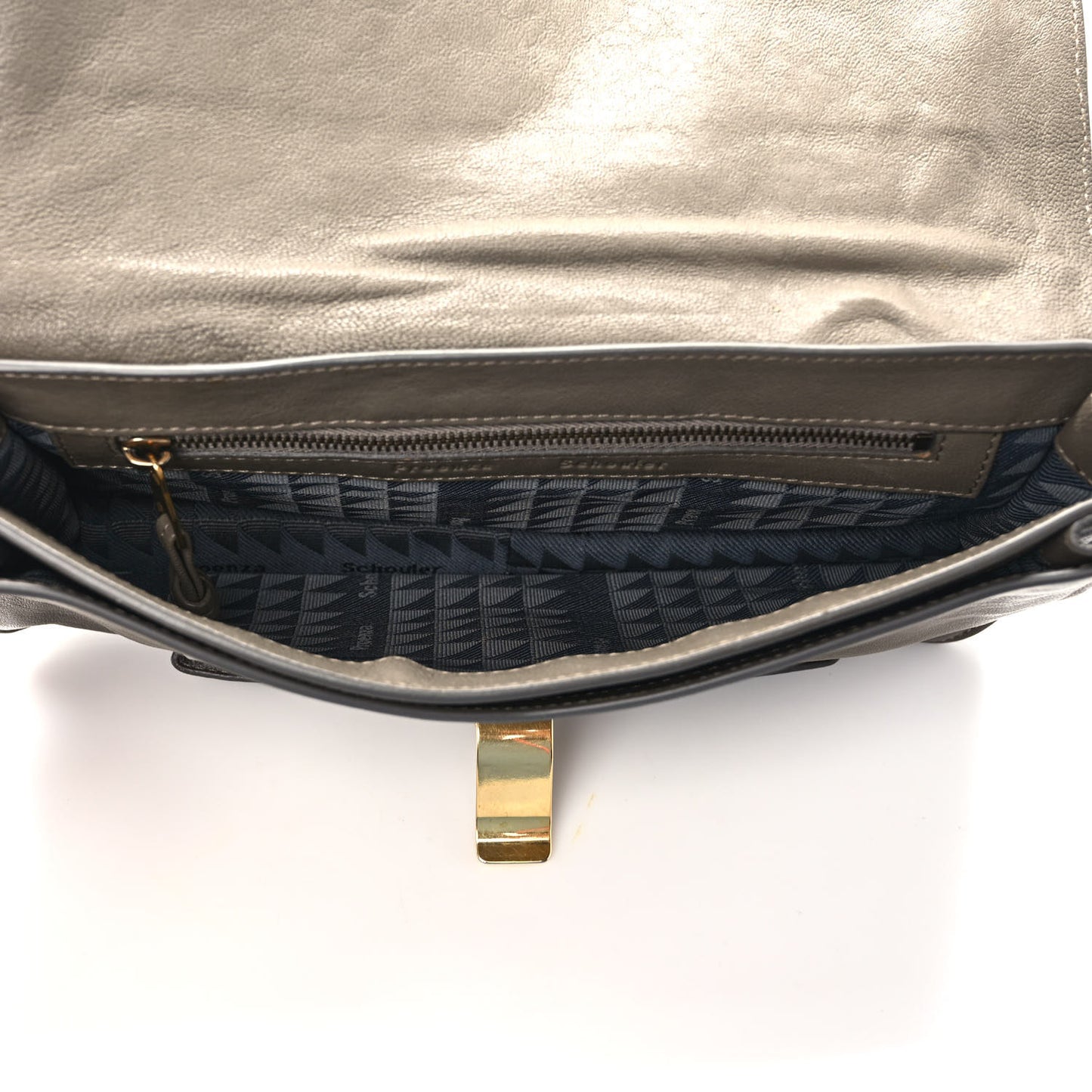 Lambskin PS1 Pochette Clutch Smoke