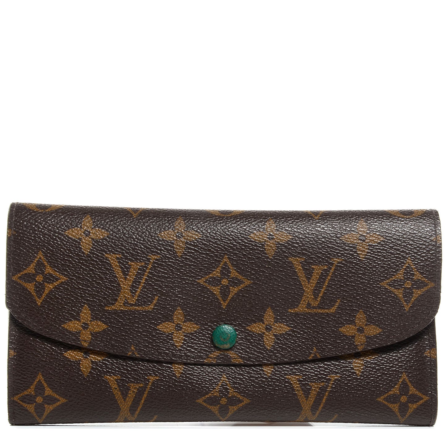 Monogram Emilie Wallet Green