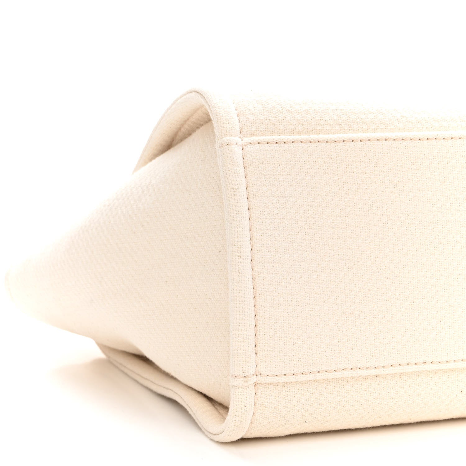 Chanel Mixed Fibers Small Deauville Tote White 10 of 11