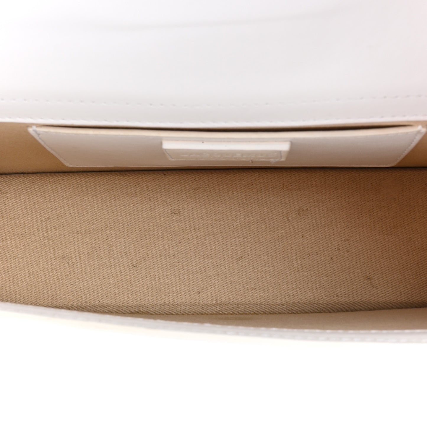 Smooth Calfskin Le Grand Bambino White